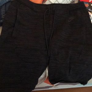 Nike knit sweatshorts.